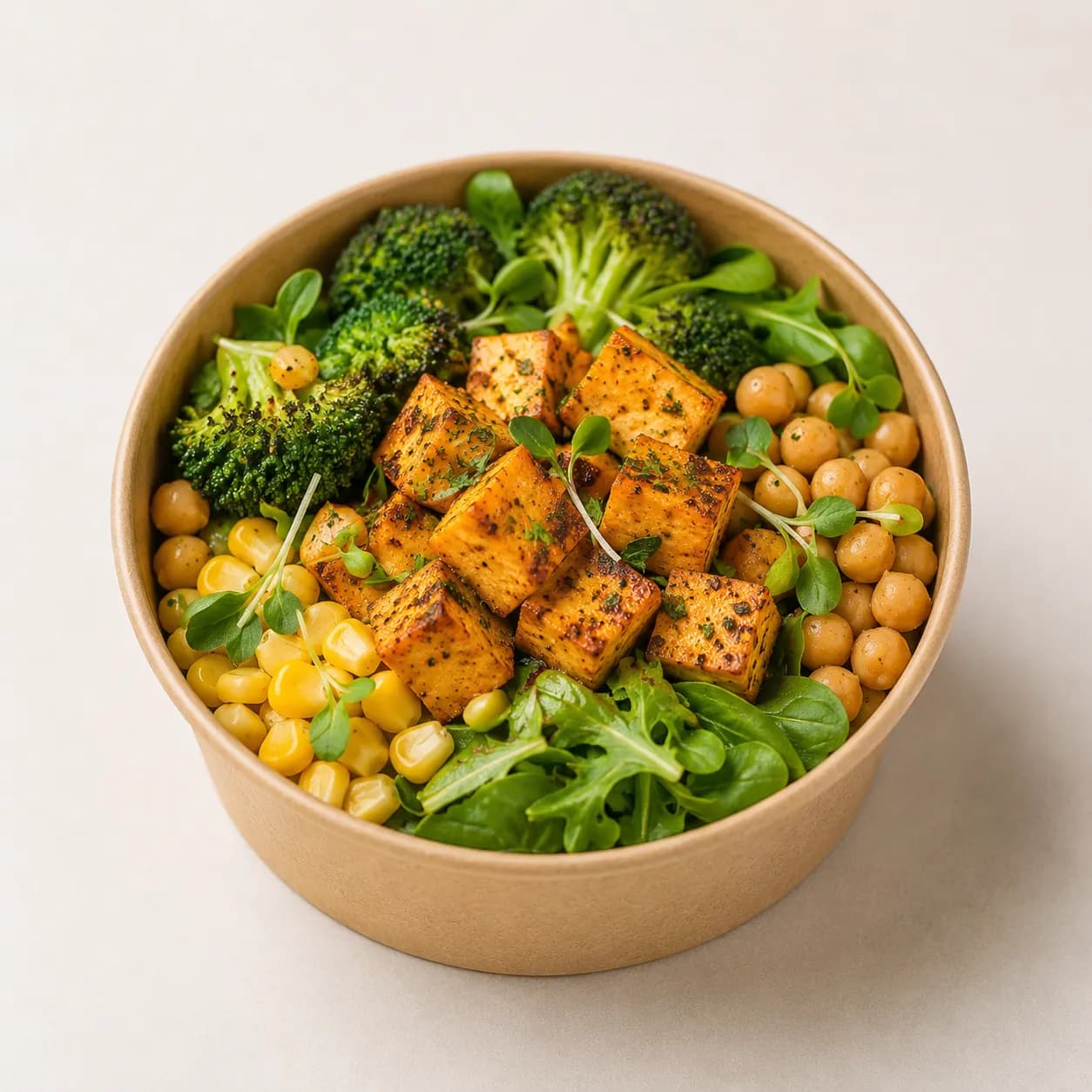 Smoky Herb Tofu Bowl