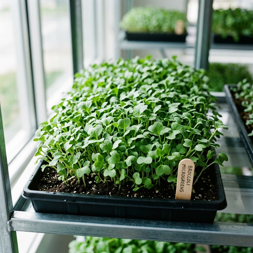 Microgreens growing