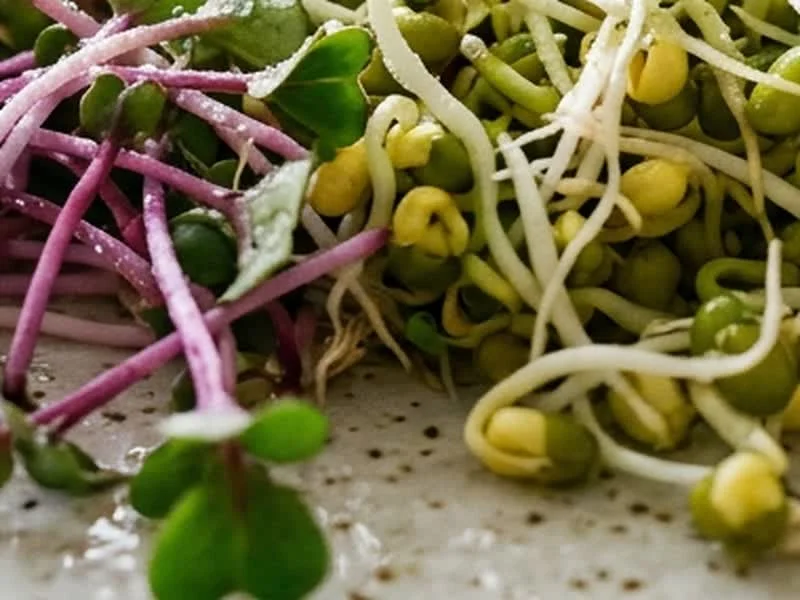 Germinated Moong Sprouts