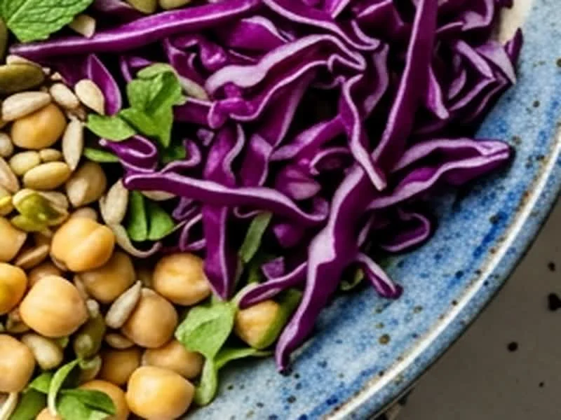 Shredded Purple Cabbage
