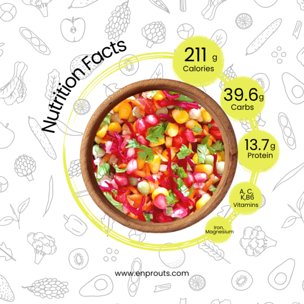 CornChickpea Sprouts Salad - Image 2