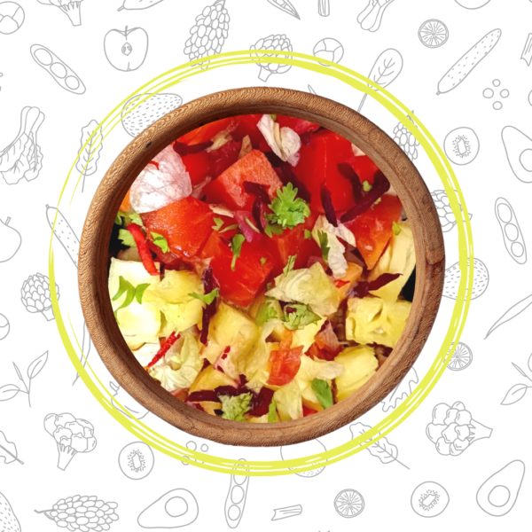 PinePaya Sprouts Salad